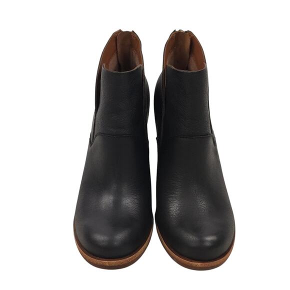 Kork-Ease Castaneda Boots Leather Heeled Ankle Booties Minimalist Fall - Picture 3 of 11